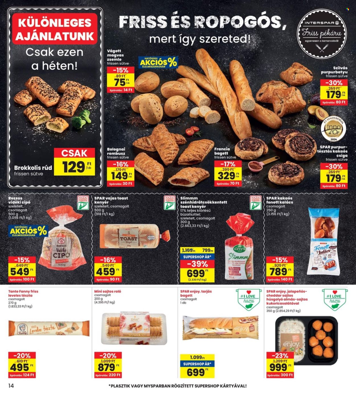 INTERSPAR akciós újságok - 2024.06.27 - 2024.07.03. Oldal 14