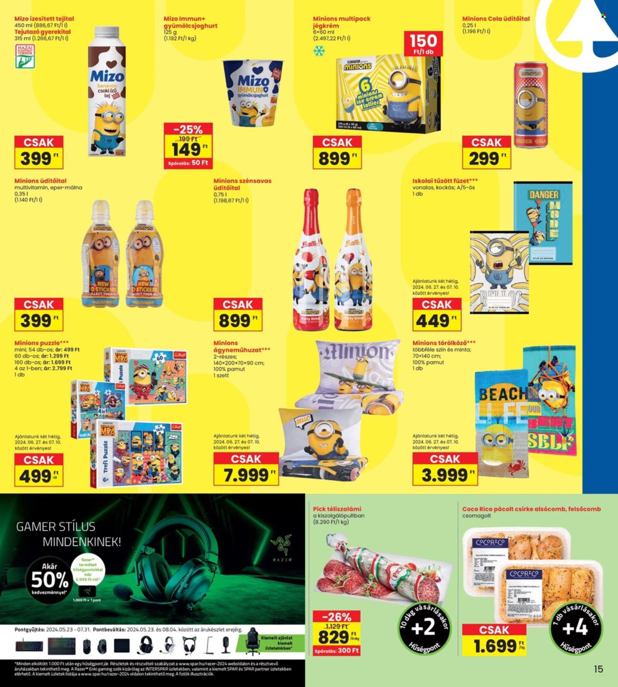 INTERSPAR akciós újságok - 2024.06.27 - 2024.07.03. Oldal 15