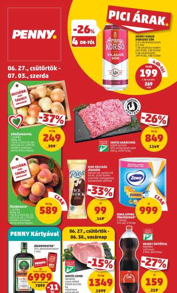 Újság Penny Market - 2024.06.27 - 2024.07.03.