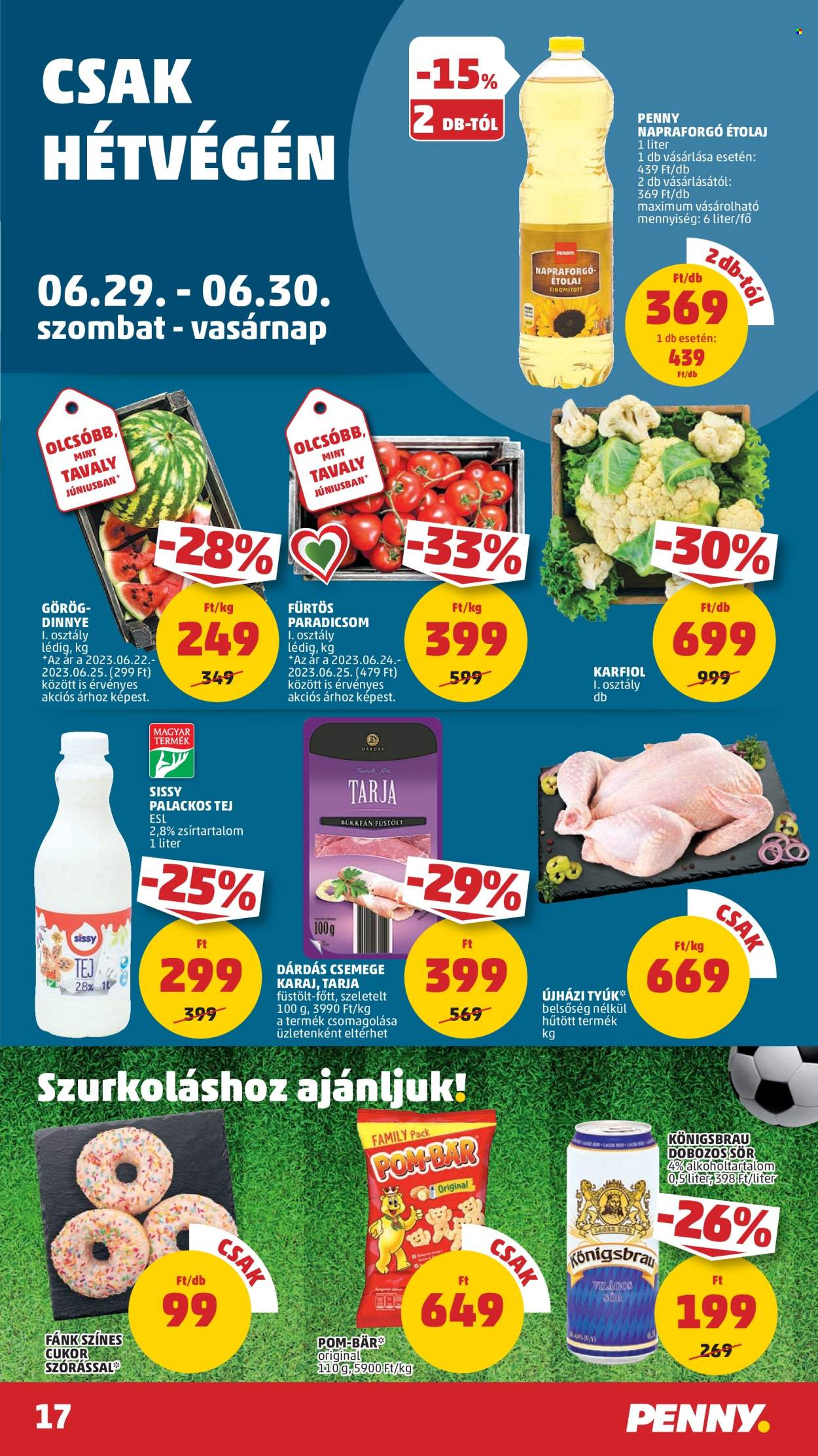Penny Market akciós újságok - 2024.06.27 - 2024.07.03. Oldal 17