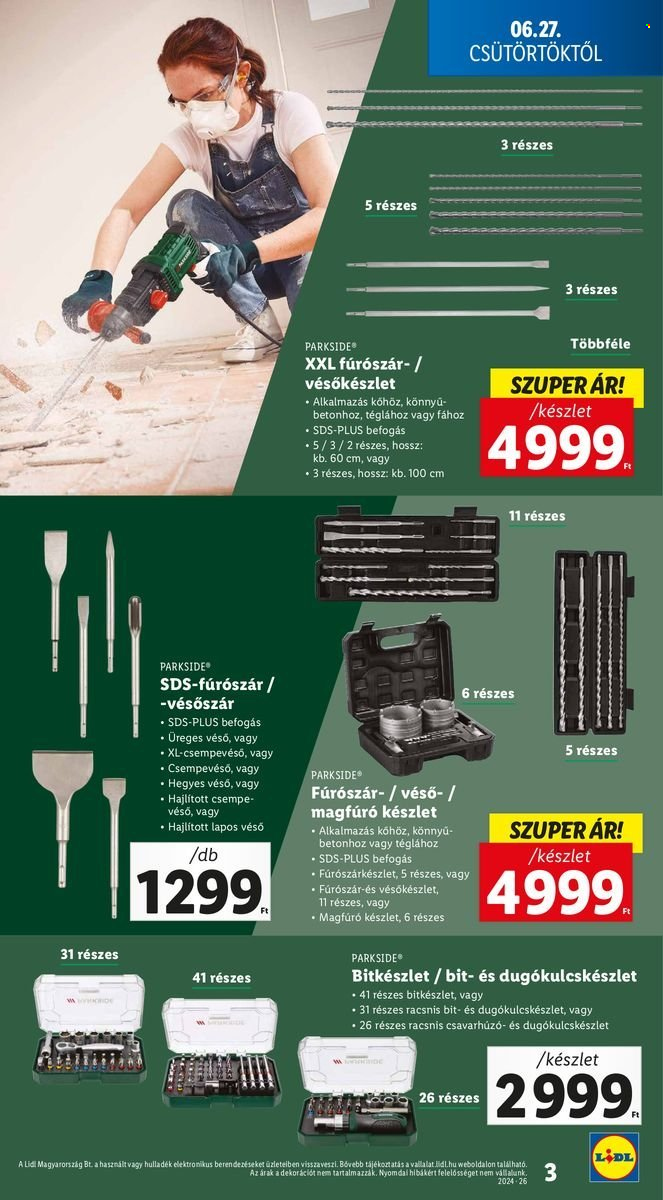 Lidl akciós újságok. Oldal 3