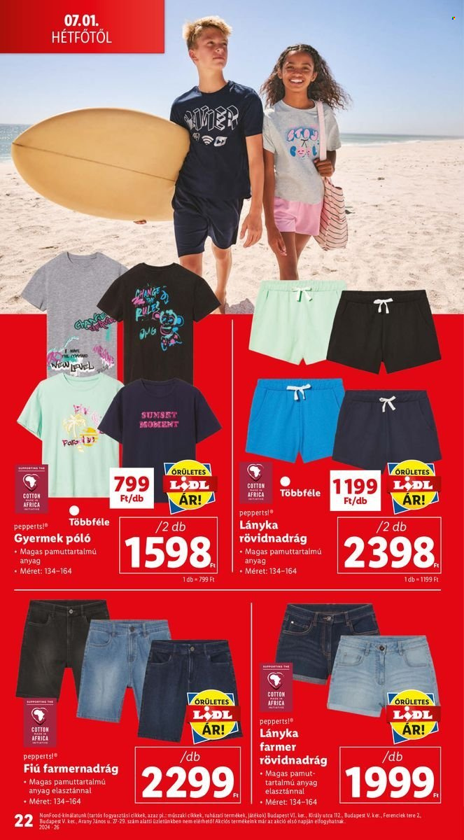 Lidl akciós újságok. Oldal 22