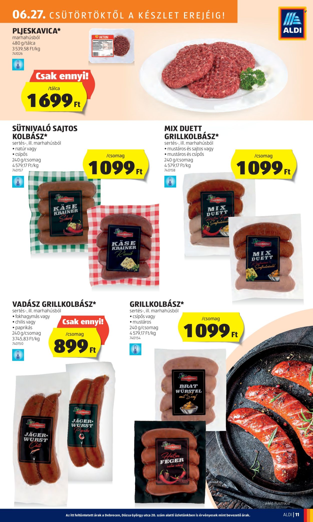 Aldi akciós újságok - 2024.06.27 - 2024.07.03. Oldal 13