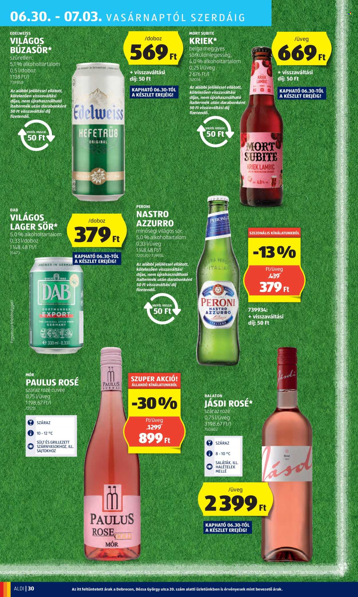 Aldi akciós újságok - 2024.06.27 - 2024.07.03. Oldal 36