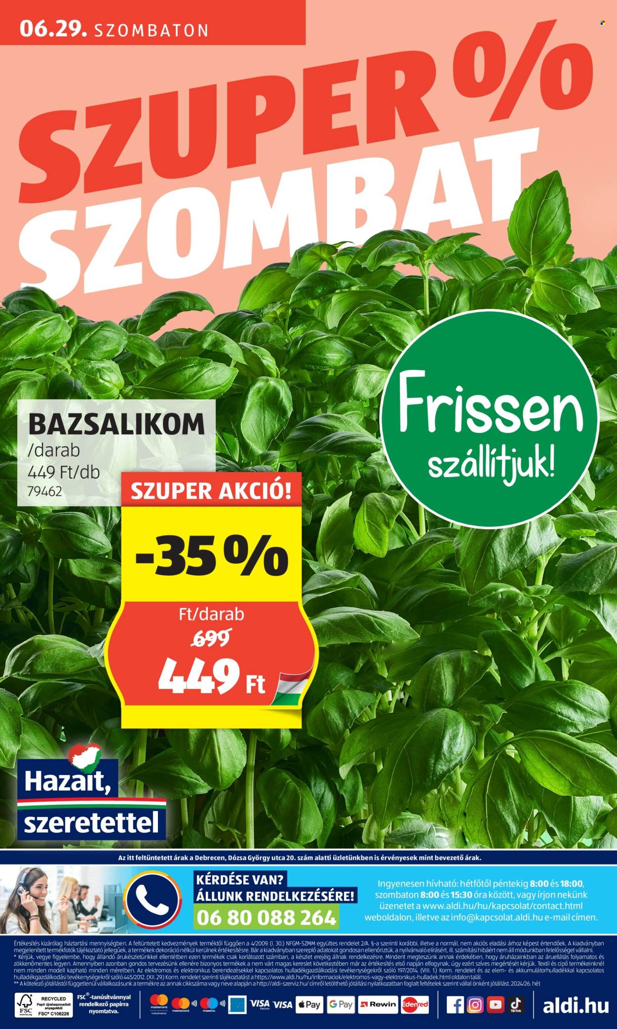 Aldi akciós újságok - 2024.06.27 - 2024.07.03. Oldal 54