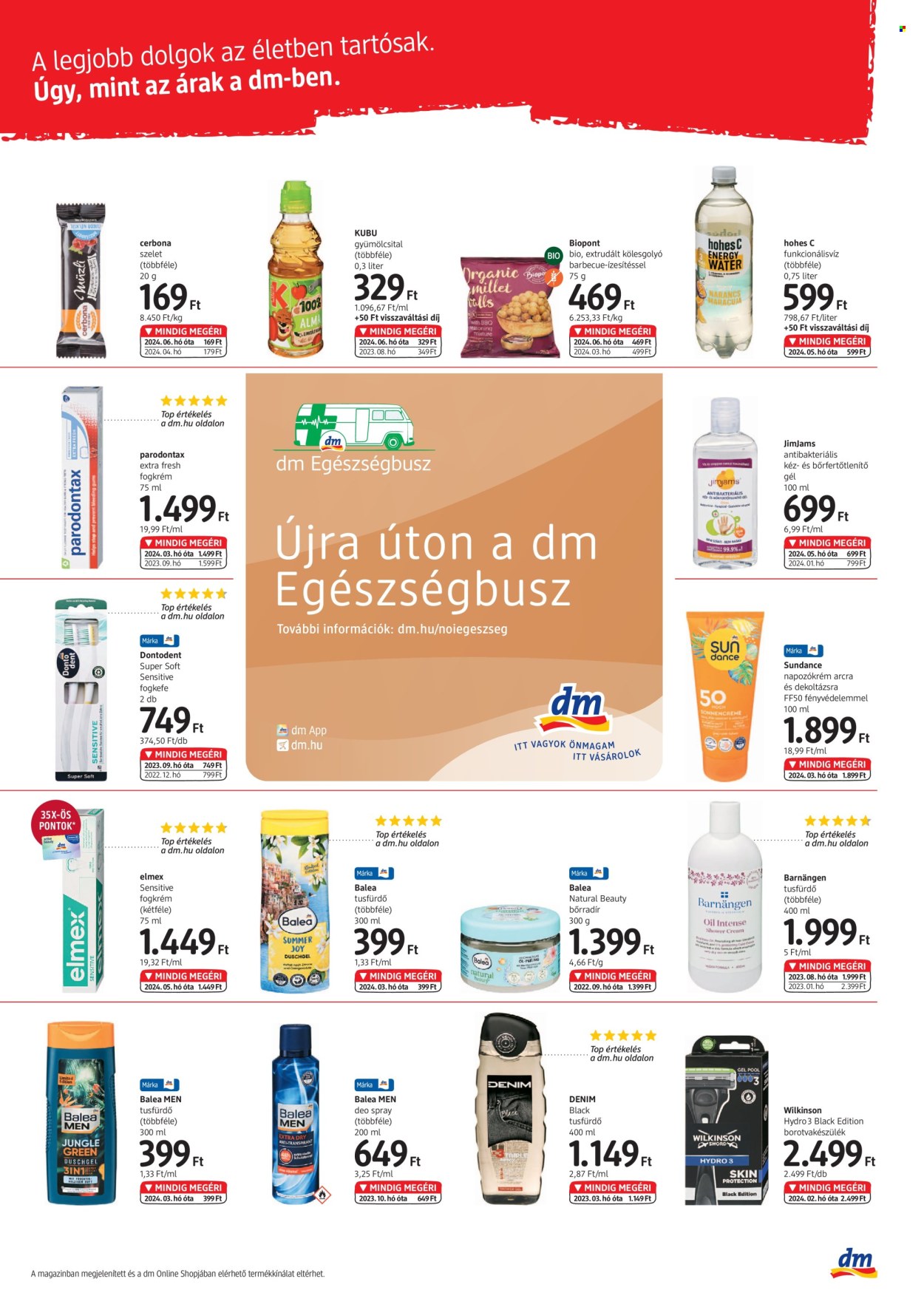 dm drogerie markt akciós újságok. Oldal 3