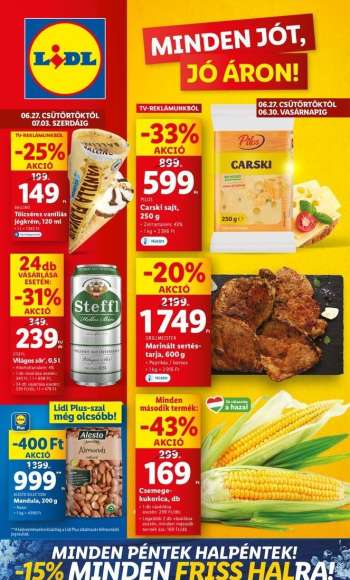 Újság Lidl - 2024.06.27 - 2024.07.03.