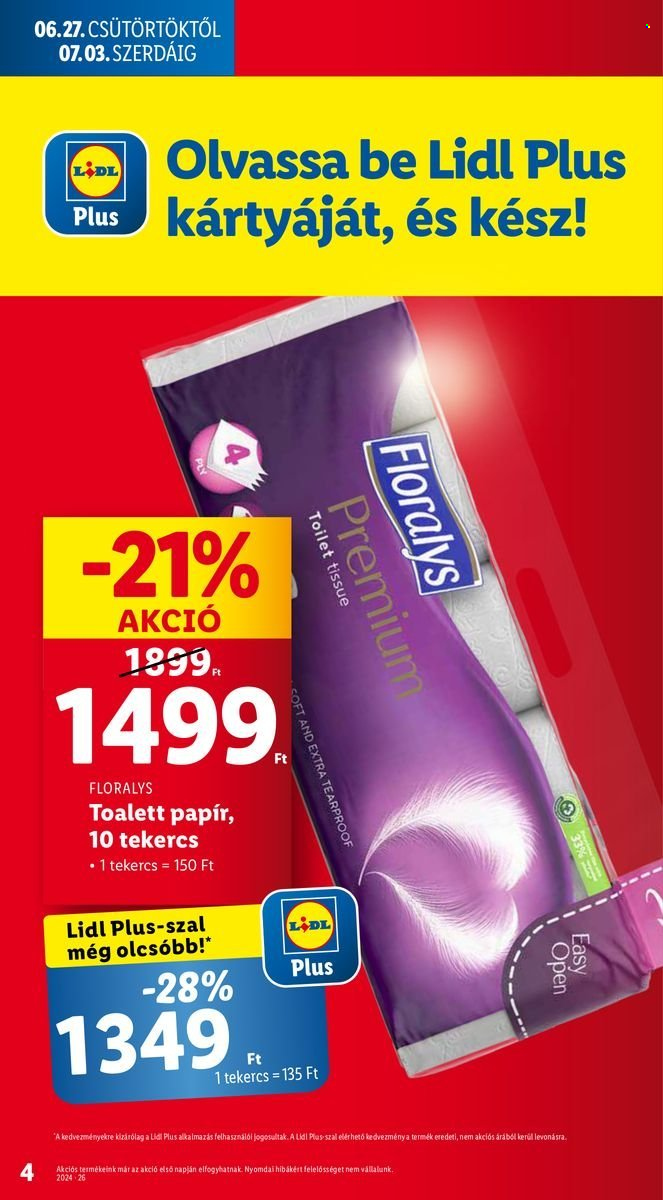Lidl akciós újságok - 2024.06.27 - 2024.07.03. Oldal 4