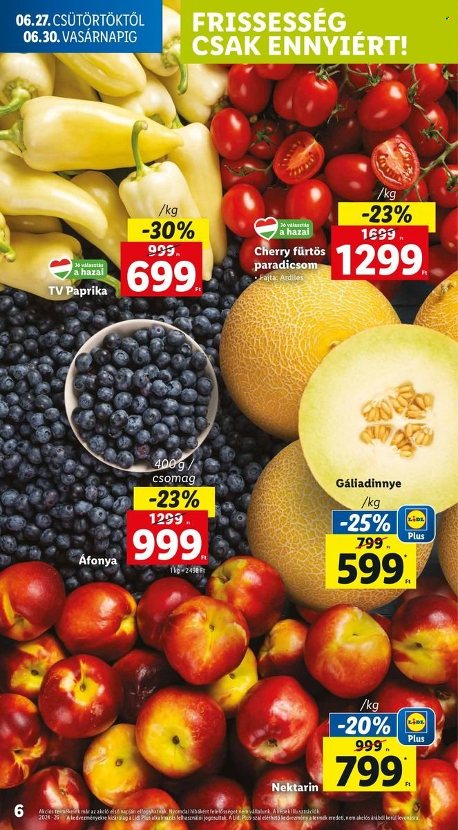 Lidl akciós újságok - 2024.06.27 - 2024.07.03. Oldal 6