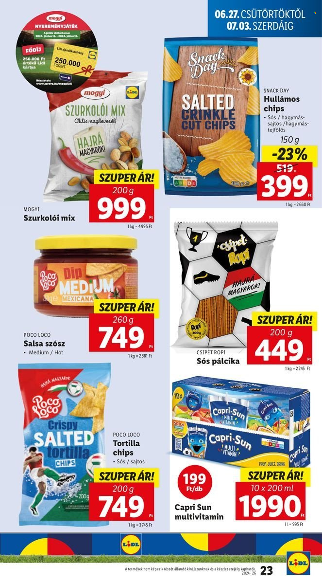 Lidl akciós újságok - 2024.06.27 - 2024.07.03. Oldal 23