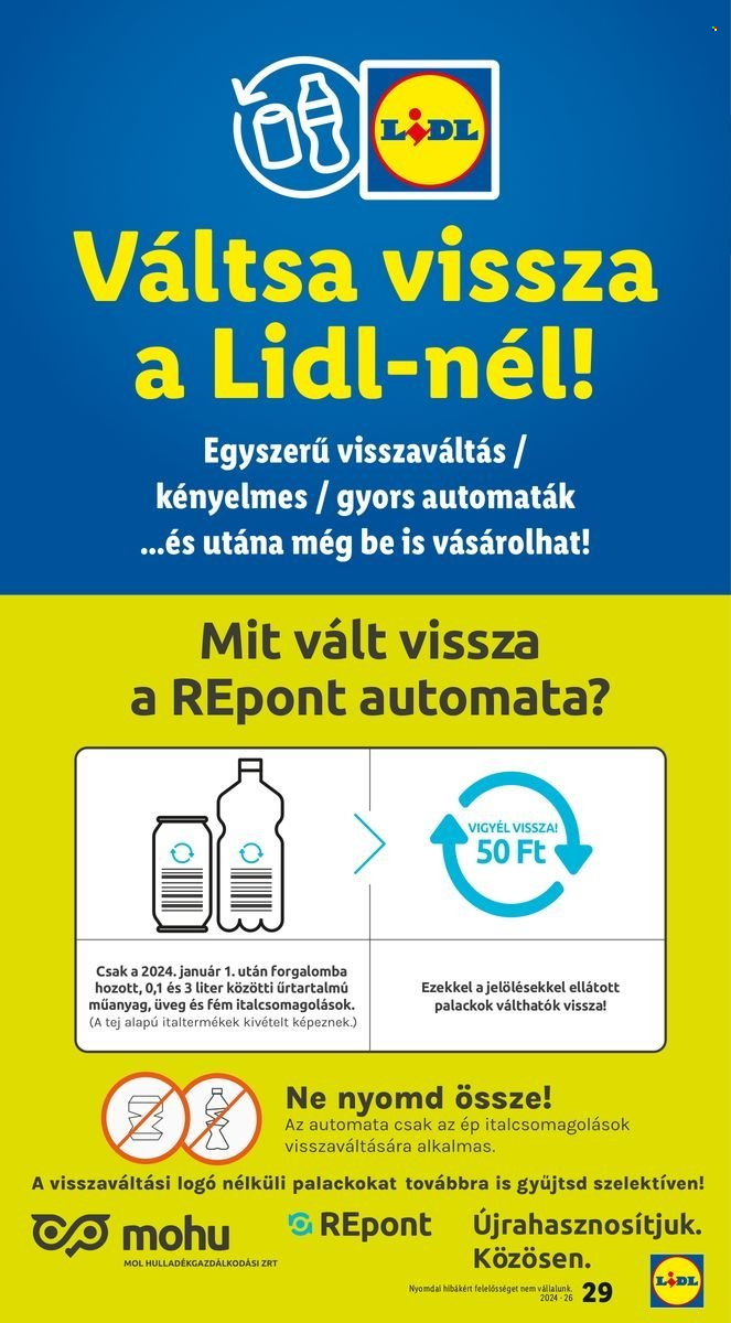 Lidl akciós újságok - 2024.06.27 - 2024.07.03. Oldal 29