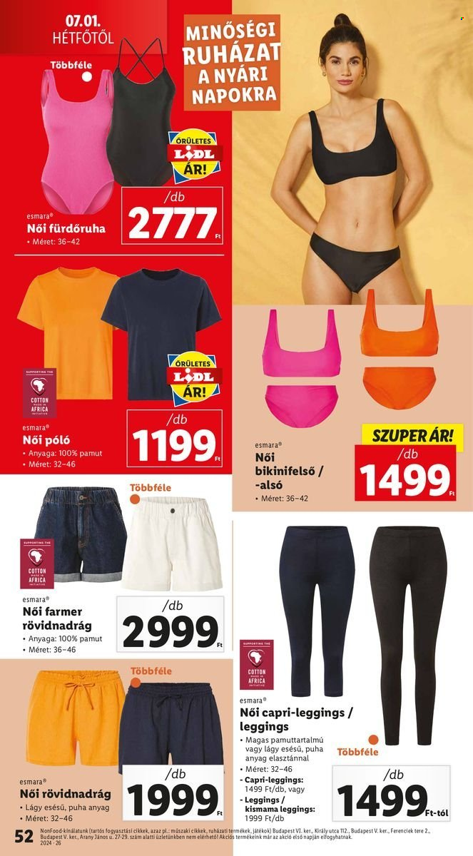 Lidl akciós újságok - 2024.06.27 - 2024.07.03. Oldal 52