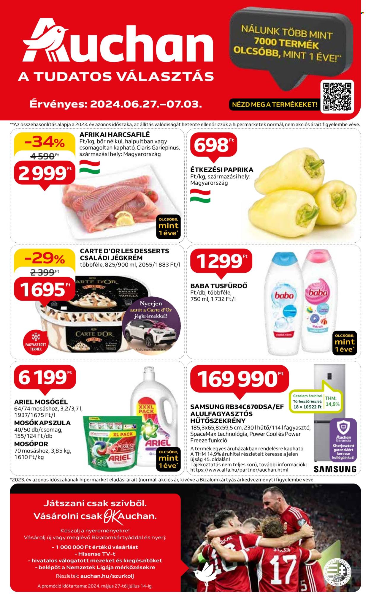 Auchan akciós újságok - 2024.06.27 - 2024.07.03. Oldal 1
