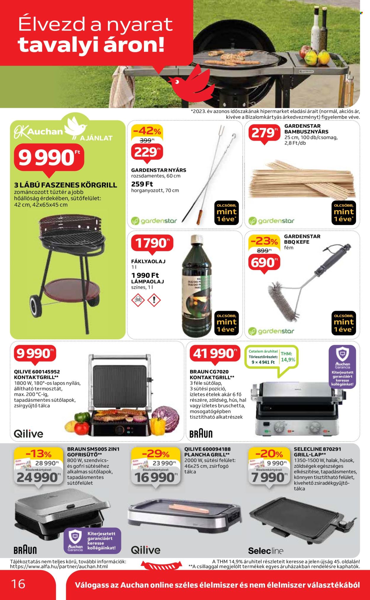 Auchan akciós újságok - 2024.06.27 - 2024.07.03. Oldal 16