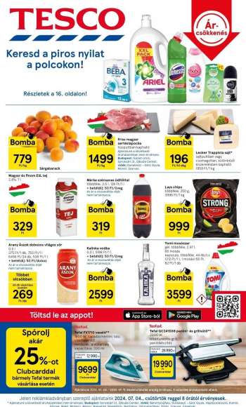 Újság TESCO - 2024.07.04 - 2024.07.10.