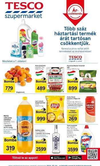 Újság TESCO - 2024.07.04 - 2024.07.10.
