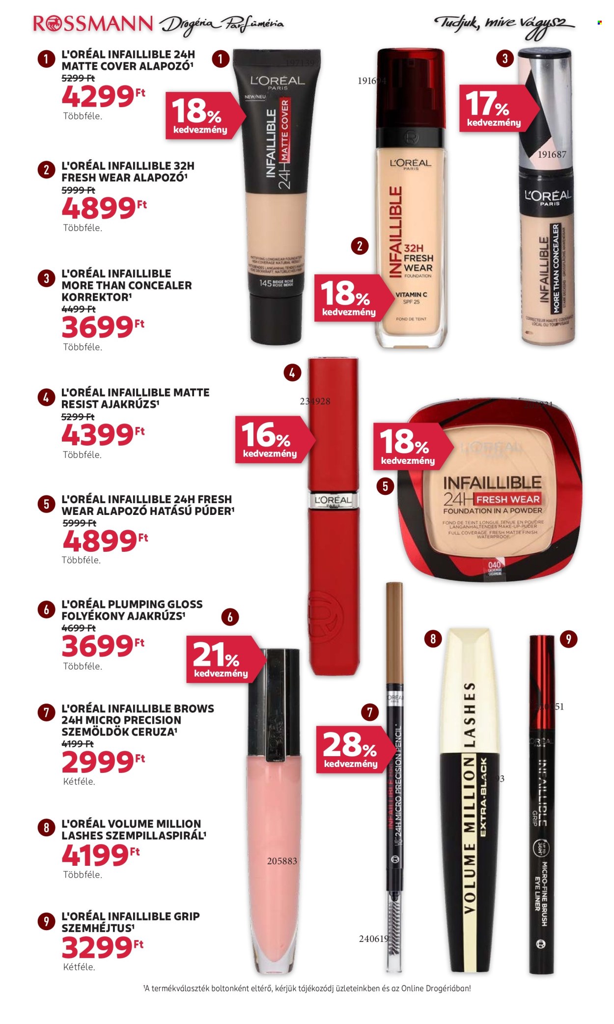 Rossmann akciós újságok - 2024.07.01 - 2024.07.05. Oldal 9