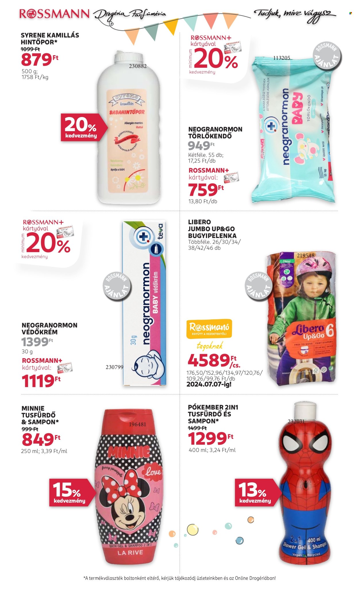 Rossmann akciós újságok - 2024.07.01 - 2024.07.05. Oldal 30