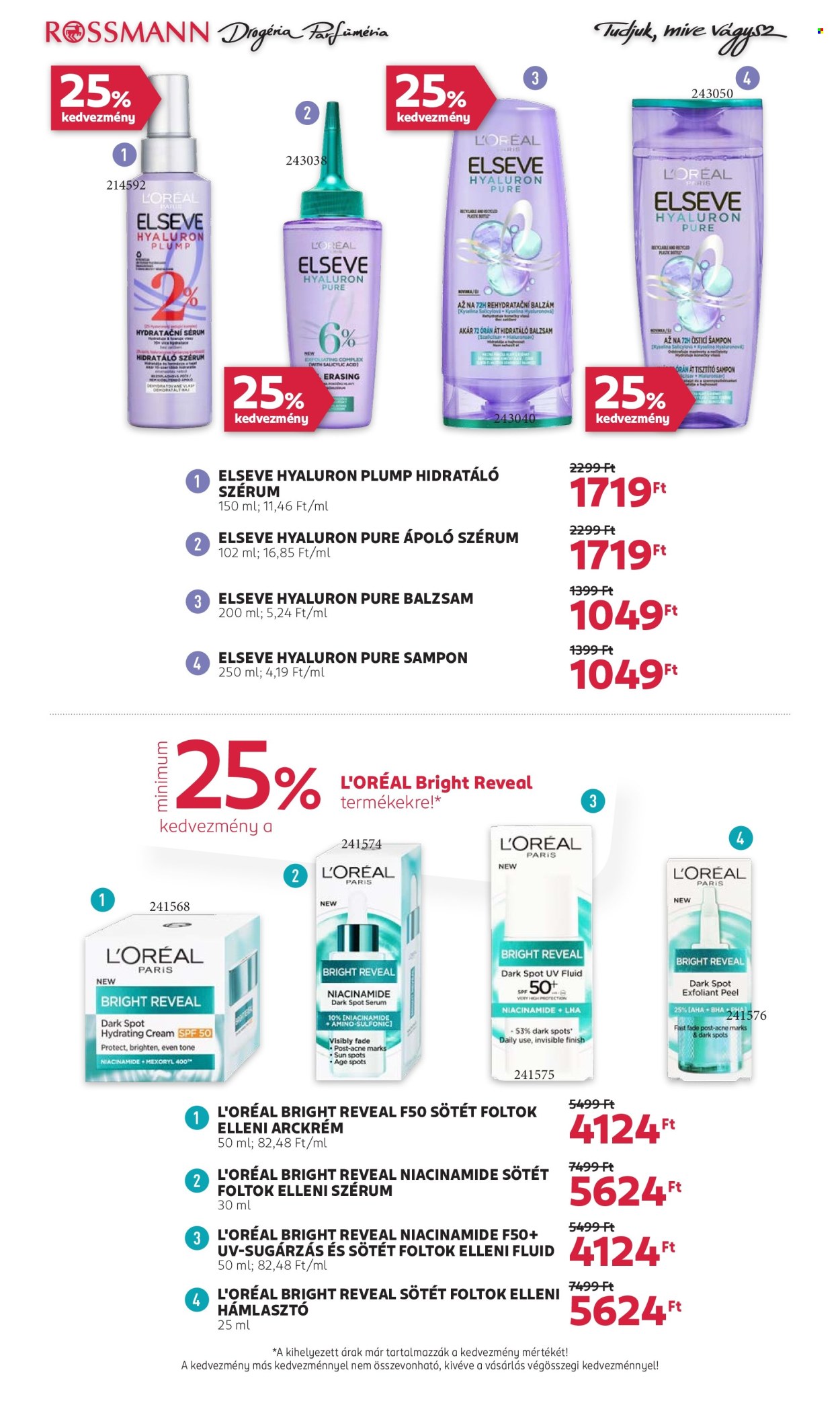 Rossmann akciós újságok - 2024.07.01 - 2024.07.05. Oldal 45