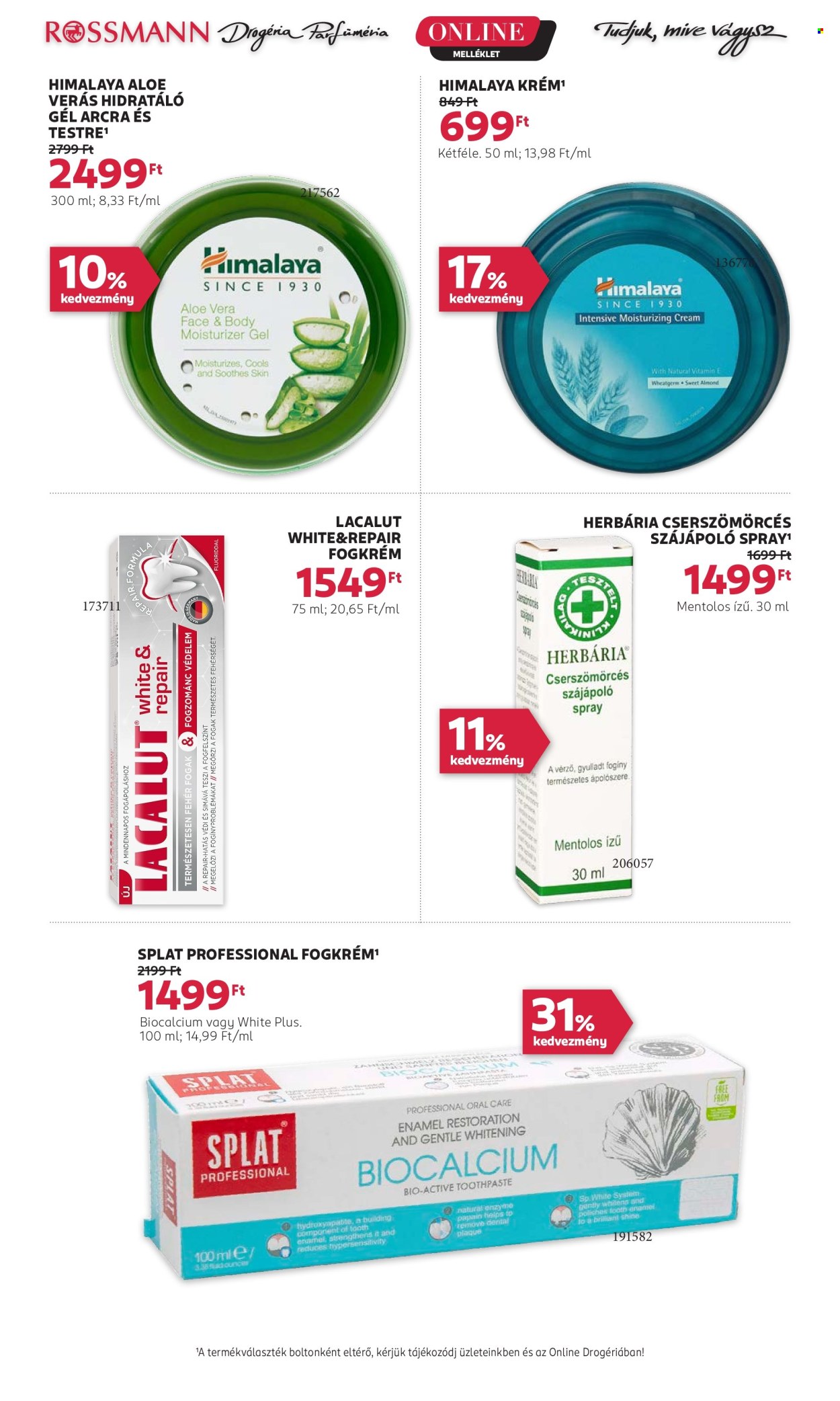 Rossmann akciós újságok - 2024.07.01 - 2024.07.05. Oldal 47