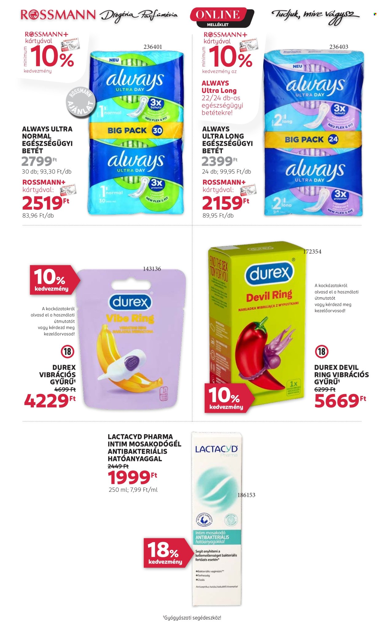 Rossmann akciós újságok - 2024.07.01 - 2024.07.05. Oldal 52