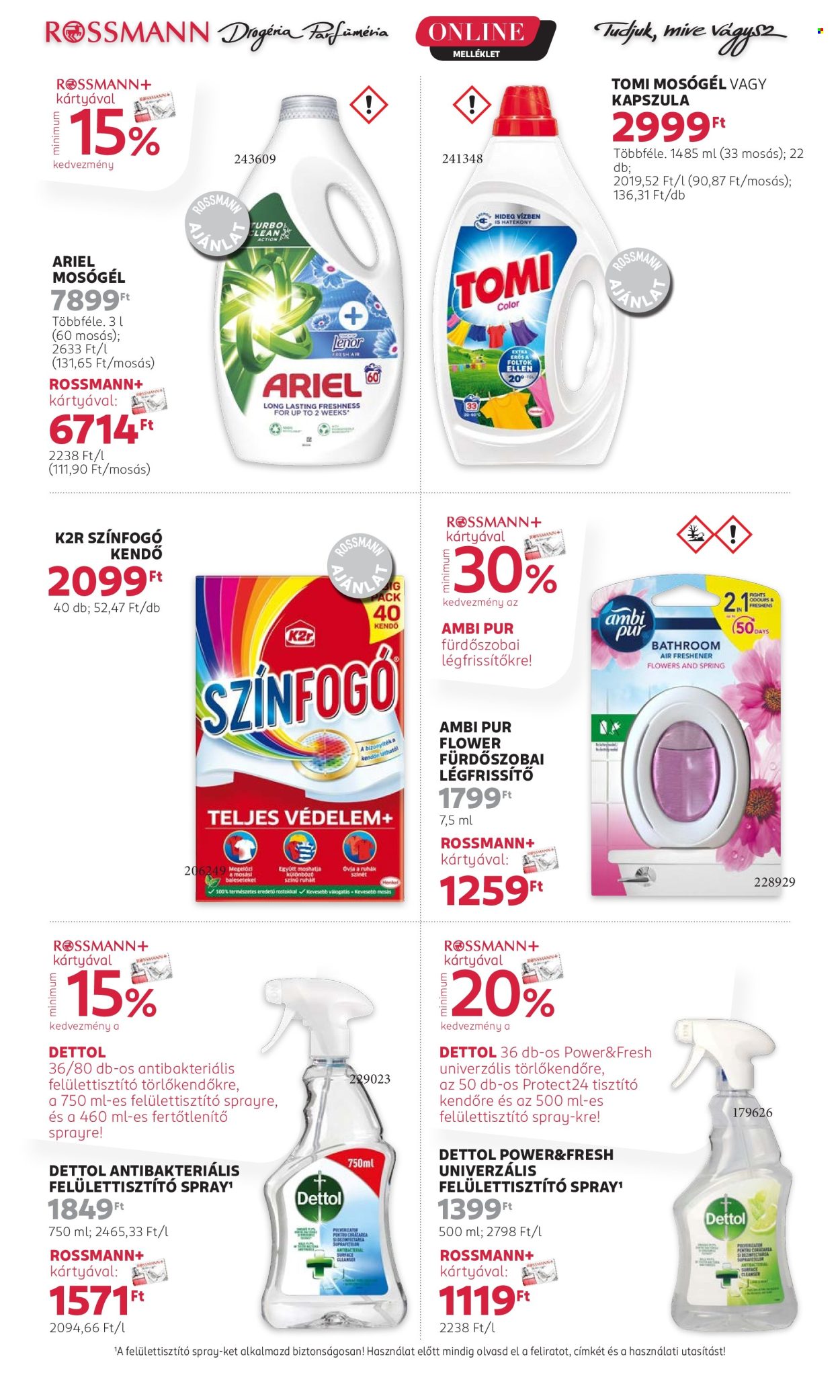 Rossmann akciós újságok - 2024.07.01 - 2024.07.05. Oldal 55