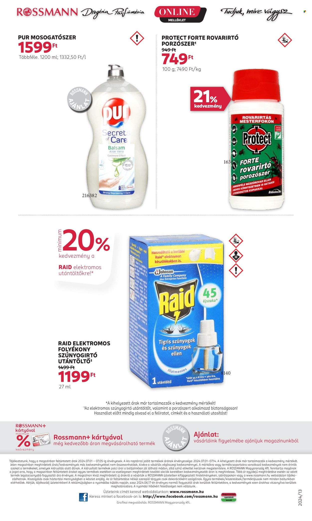 Rossmann akciós újságok - 2024.07.01 - 2024.07.05. Oldal 58