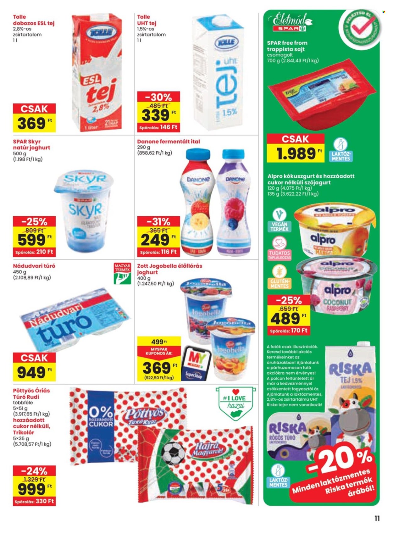 SPAR akciós újságok - 2024.07.04 - 2024.07.10. Oldal 11