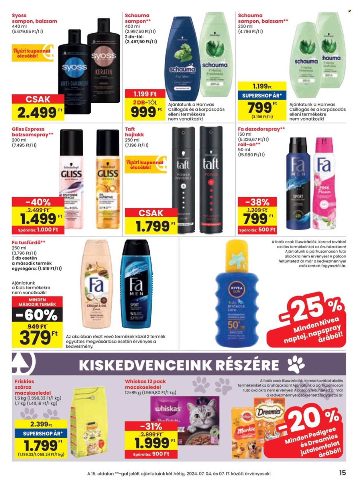 SPAR akciós újságok - 2024.07.04 - 2024.07.10. Oldal 15