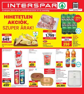 Újság INTERSPAR - 2024.07.04 - 2024.07.10.