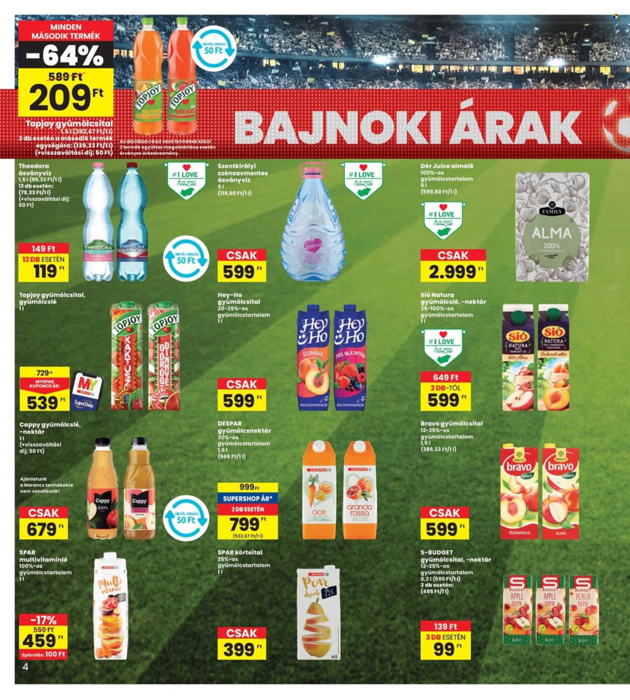 INTERSPAR akciós újságok - 2024.07.04 - 2024.07.10. Oldal 4