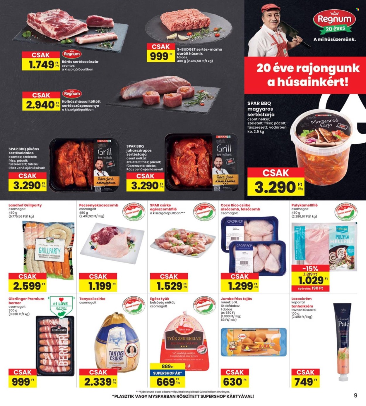 INTERSPAR akciós újságok - 2024.07.04 - 2024.07.10. Oldal 9