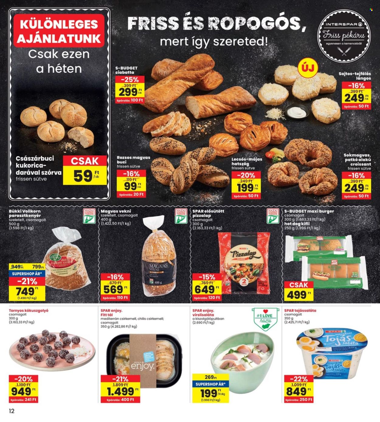 INTERSPAR akciós újságok - 2024.07.04 - 2024.07.10. Oldal 12