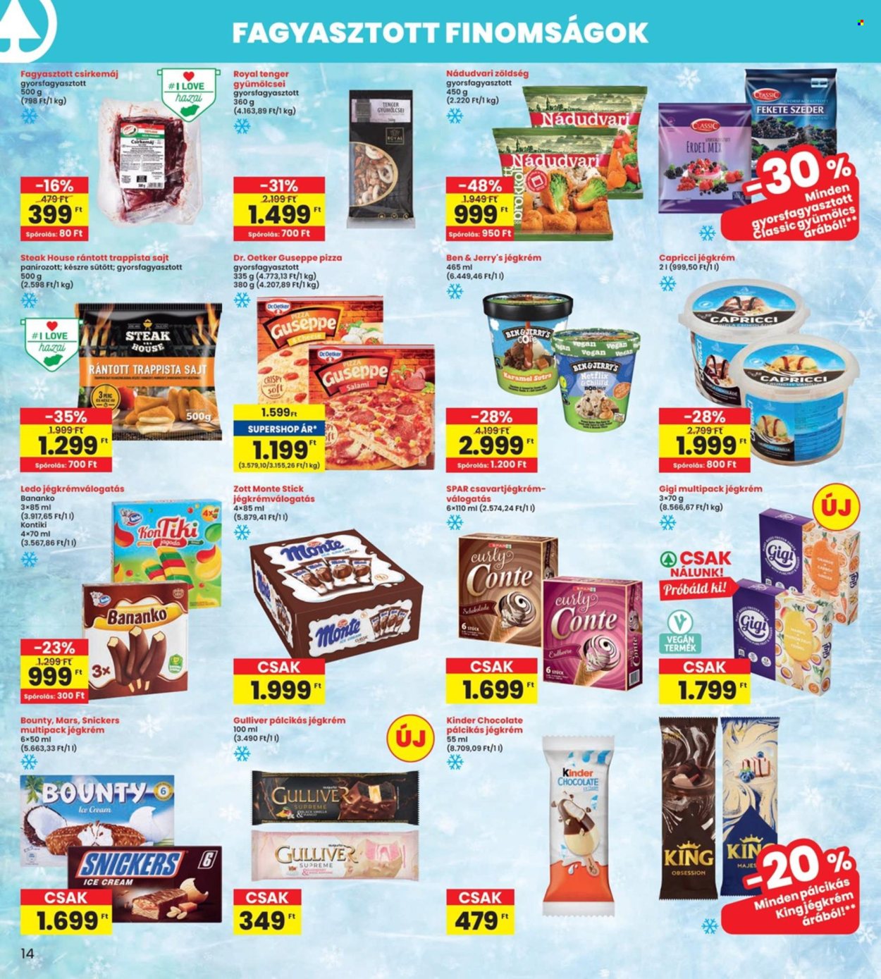 INTERSPAR akciós újságok - 2024.07.04 - 2024.07.10. Oldal 14