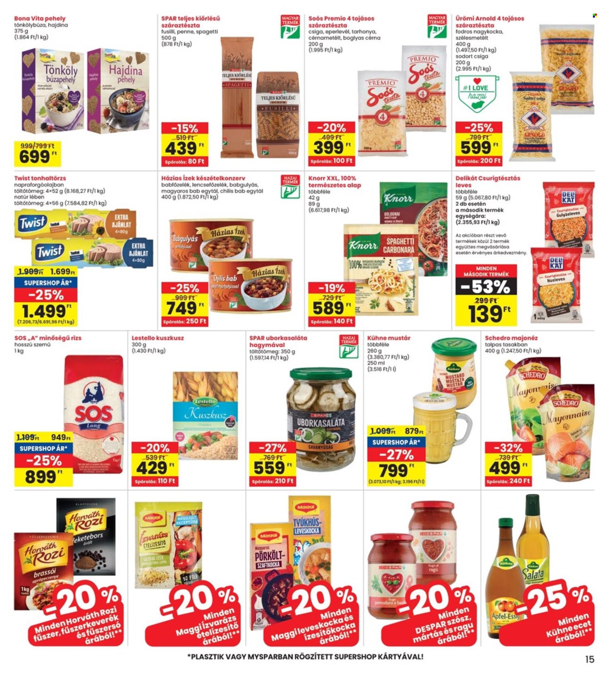 INTERSPAR akciós újságok - 2024.07.04 - 2024.07.10. Oldal 15