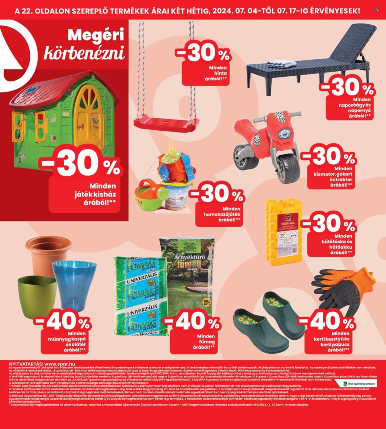 INTERSPAR akciós újságok - 2024.07.04 - 2024.07.10. Oldal 22