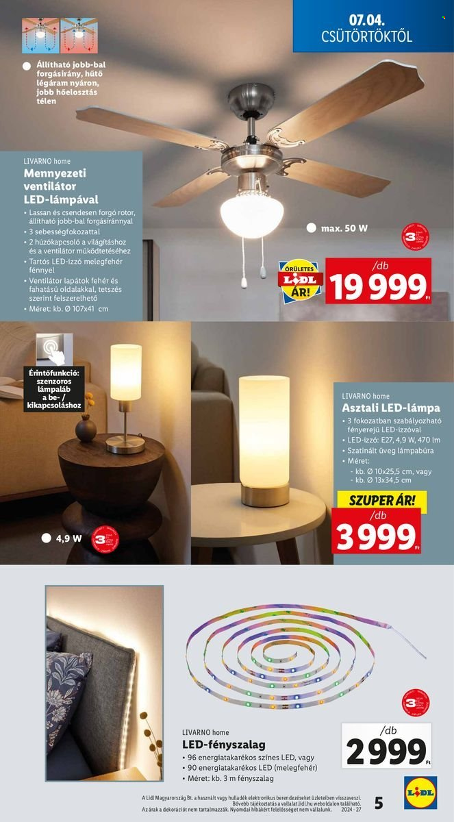 Lidl akciós újságok. Oldal 5