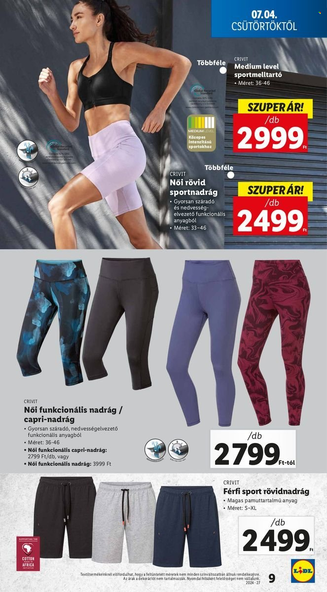 Lidl akciós újságok. Oldal 9