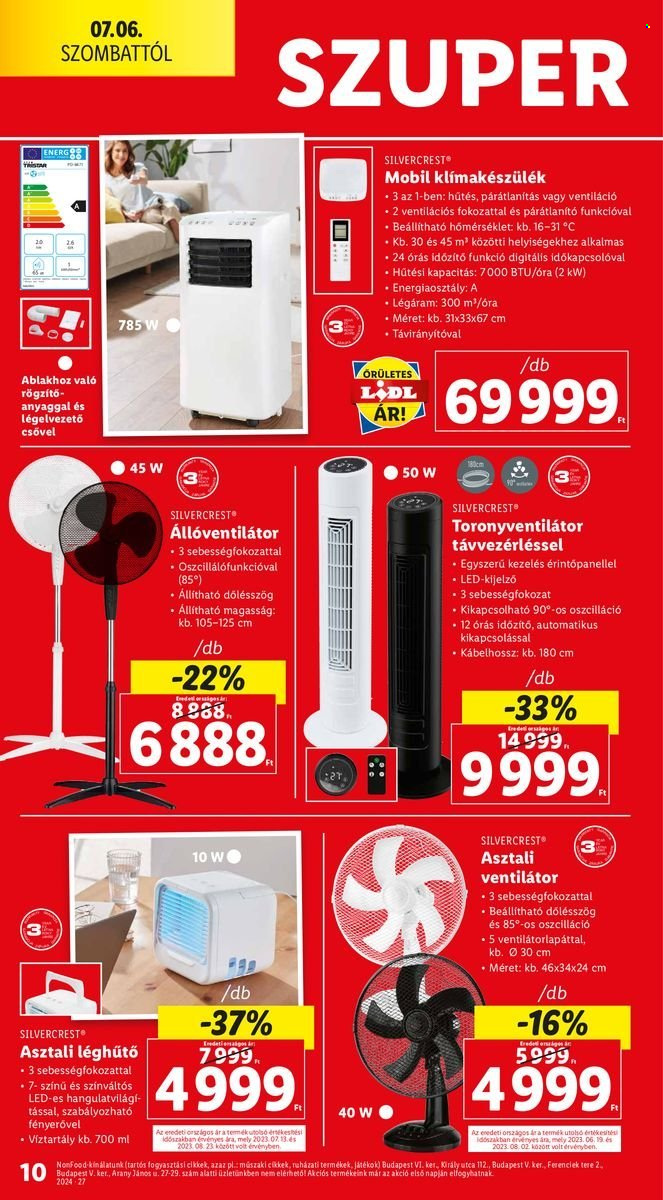 Lidl akciós újságok. Oldal 10
