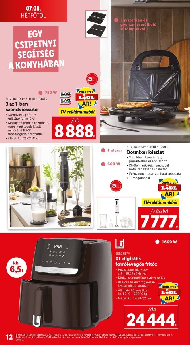 Lidl akciós újságok. Oldal 12