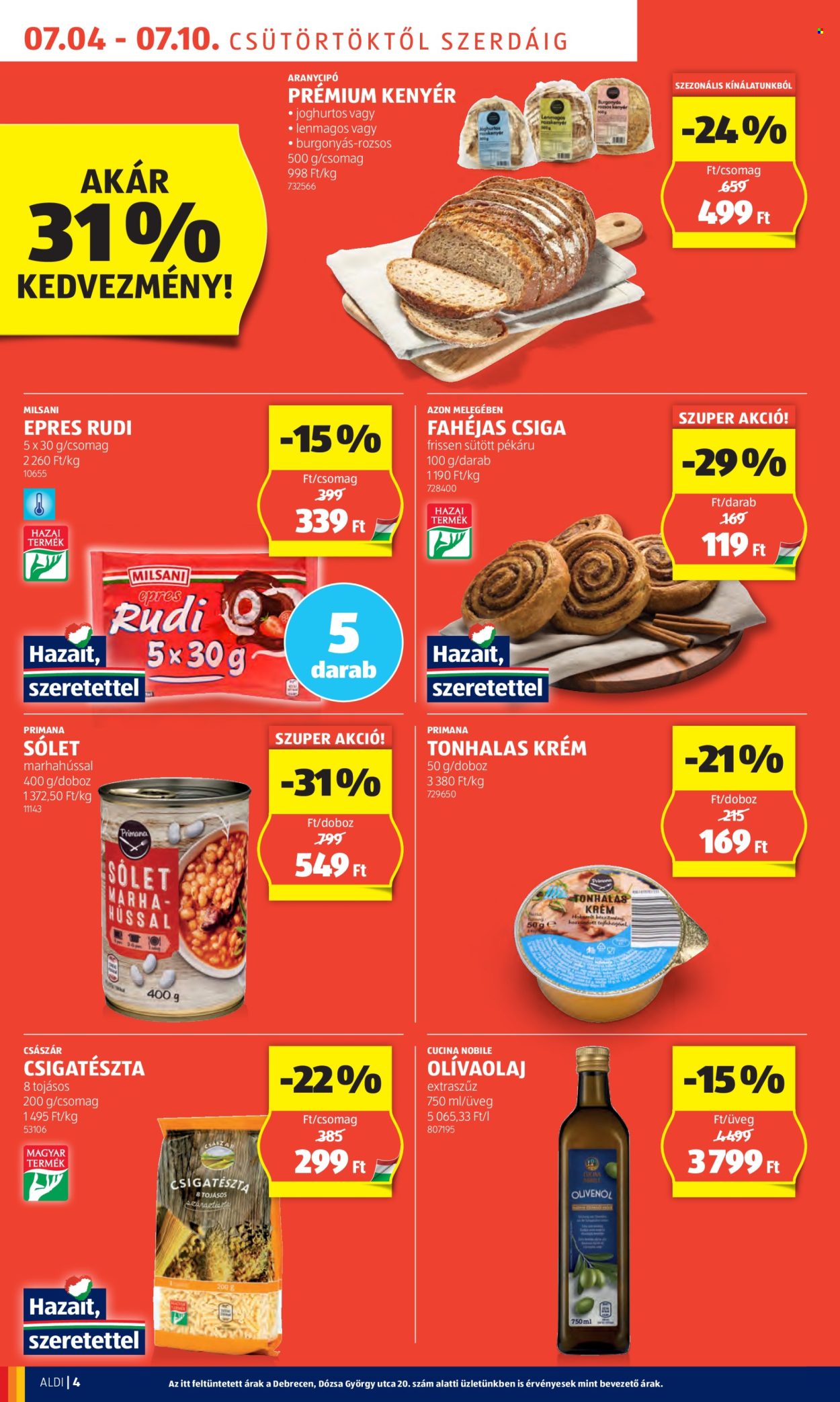 Aldi akciós újságok - 2024.07.04 - 2024.07.10. Oldal 4
