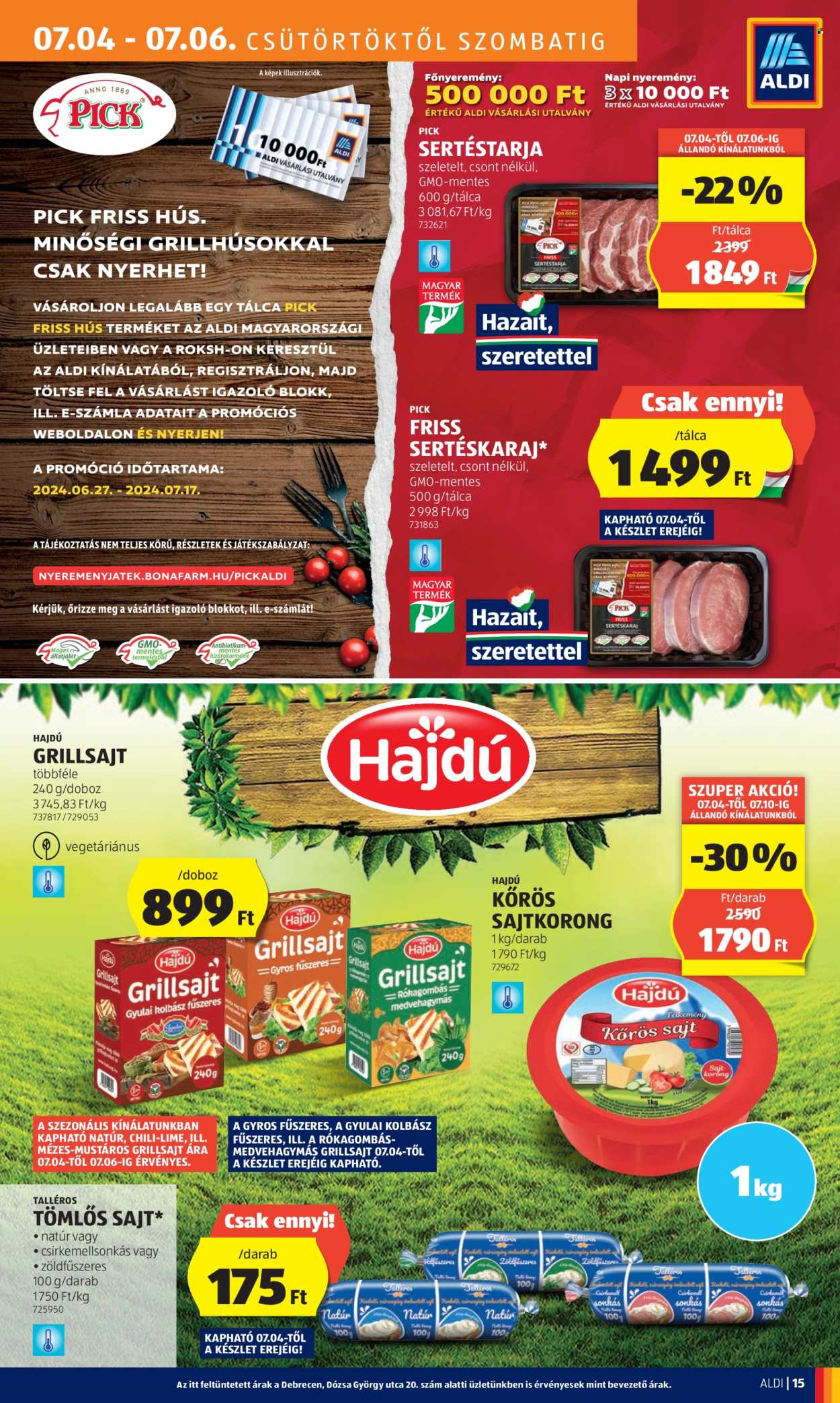 Aldi akciós újságok - 2024.07.04 - 2024.07.10. Oldal 17