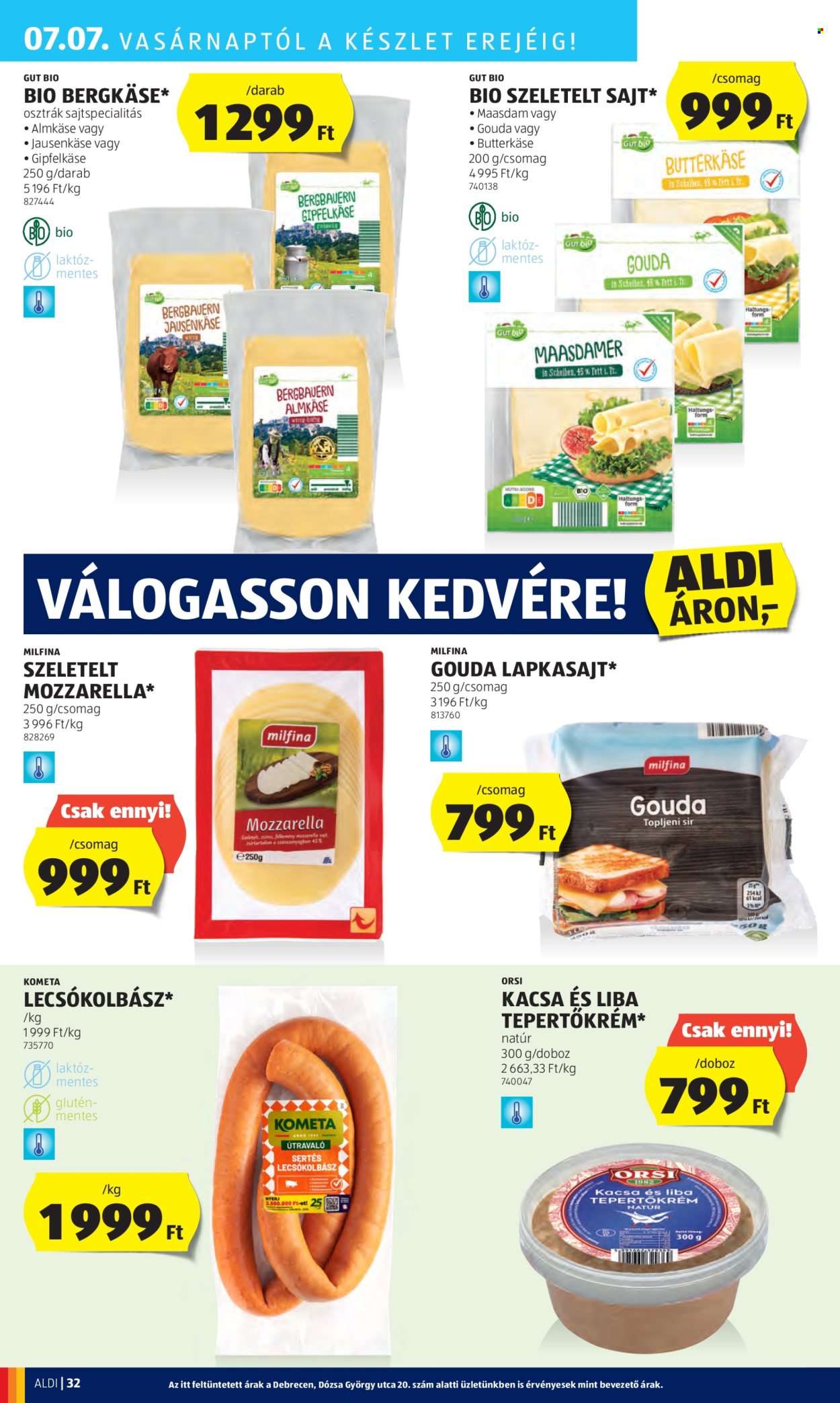 Aldi akciós újságok - 2024.07.04 - 2024.07.10. Oldal 36