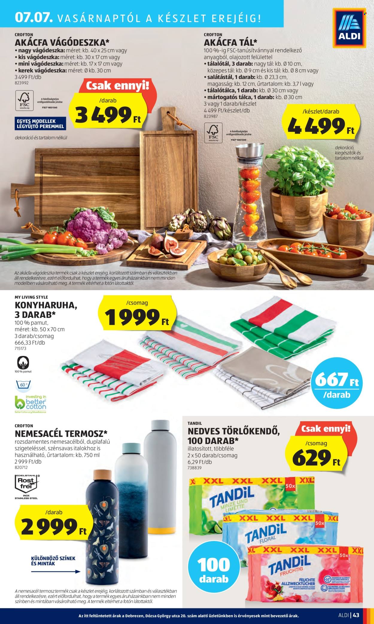 Aldi akciós újságok - 2024.07.04 - 2024.07.10. Oldal 47
