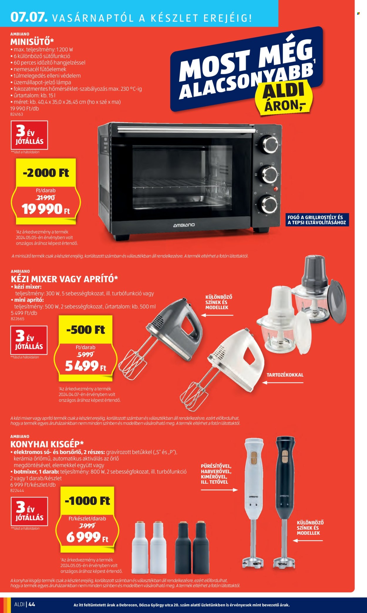 Aldi akciós újságok - 2024.07.04 - 2024.07.10. Oldal 48