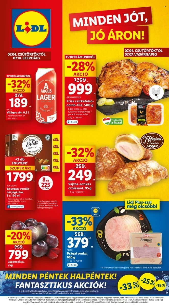 Lidl akciós újságok - 2024.07.04 - 2024.07.10. Oldal 1