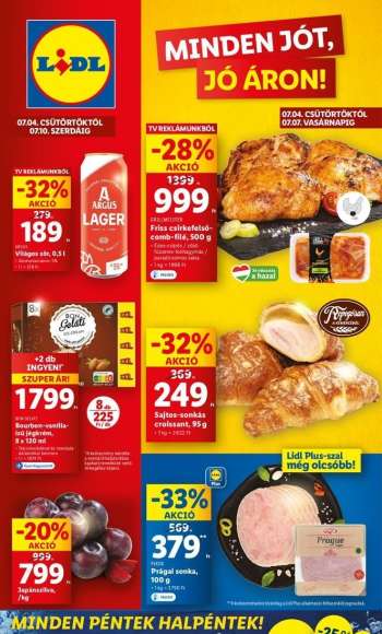 Újság Lidl - 2024.07.04 - 2024.07.10.