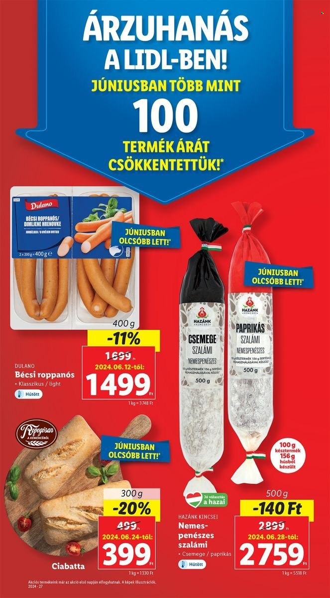 Lidl akciós újságok - 2024.07.04 - 2024.07.10. Oldal 2