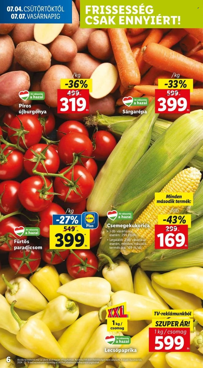 Lidl akciós újságok - 2024.07.04 - 2024.07.10. Oldal 8