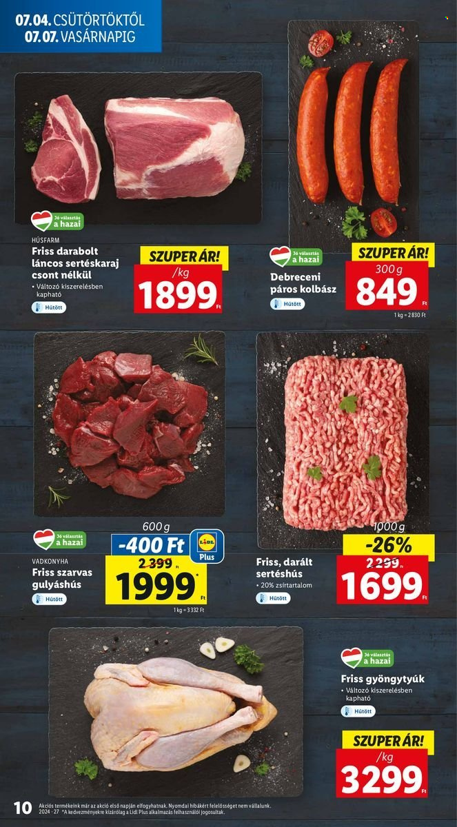 Lidl akciós újságok - 2024.07.04 - 2024.07.10. Oldal 12